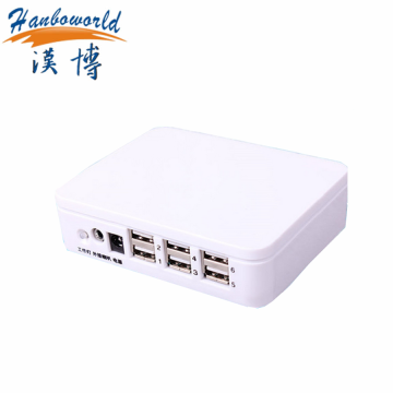 6/8/10 ports usb controller device for phone/tablet/camera display and anti-theft