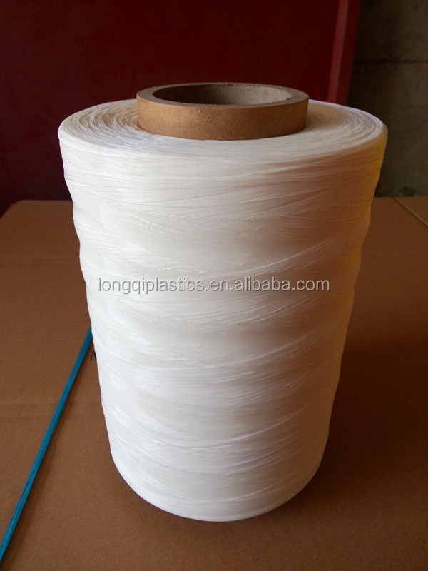 100% Synthetic Plastic materials PP filament pe monofilament yarn for rope ,mesh ,filter