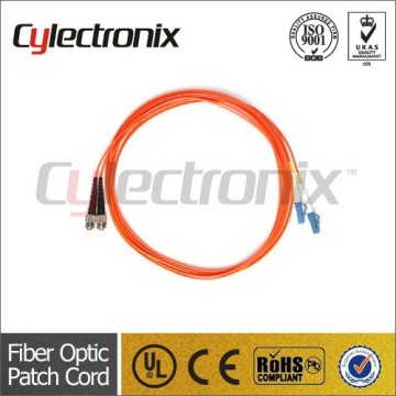 SX/DX MM ST-LC Fiber Optic Patch Cord