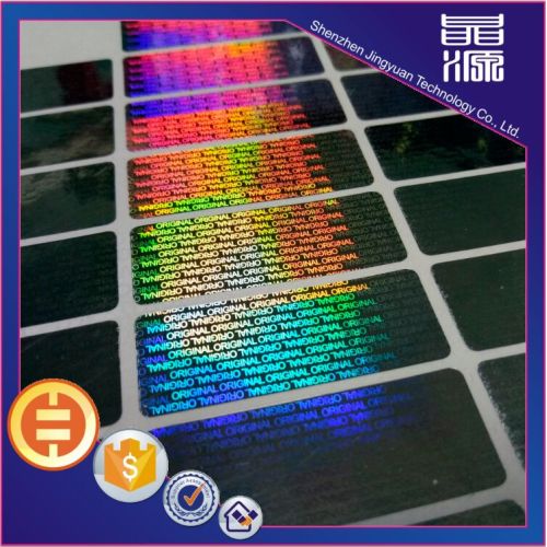 3D Laser Anti-palsu Hologram Label