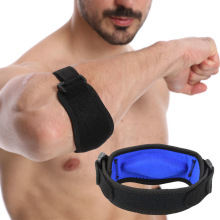Adult Neoprene Velcro Adjustable Elbow Pad with Shock Absorption
