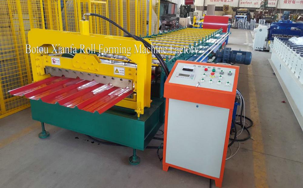 Quality Assured Steel Single Sheet Trapezoidal Wall Board Roll Forming Machine