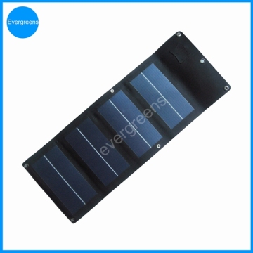 4W flexible amorphous solar panel cell phone charger