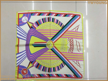 New design real silk big square scarf