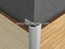 Curved Aluminium Tile Trim Chrome