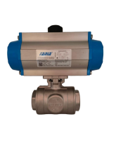 Eccentric Pneumatic butterfly valve - eccentric