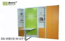 Multifunctional space saving fold away wall beds bunk for P