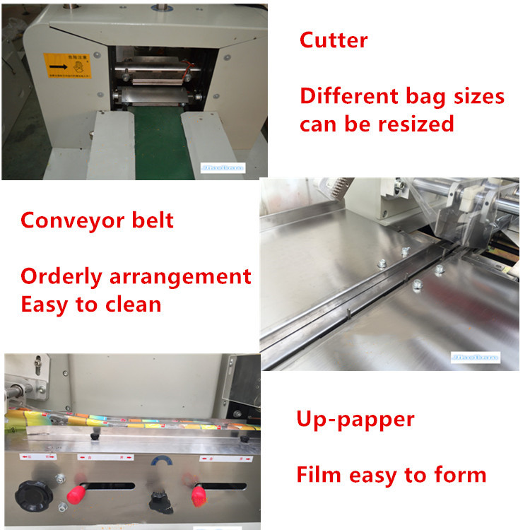 JB-350 Multi-function Automatic Horizontal 20pcs Small Disposable Surgical Face Mask Pillow Bag Packing Machine