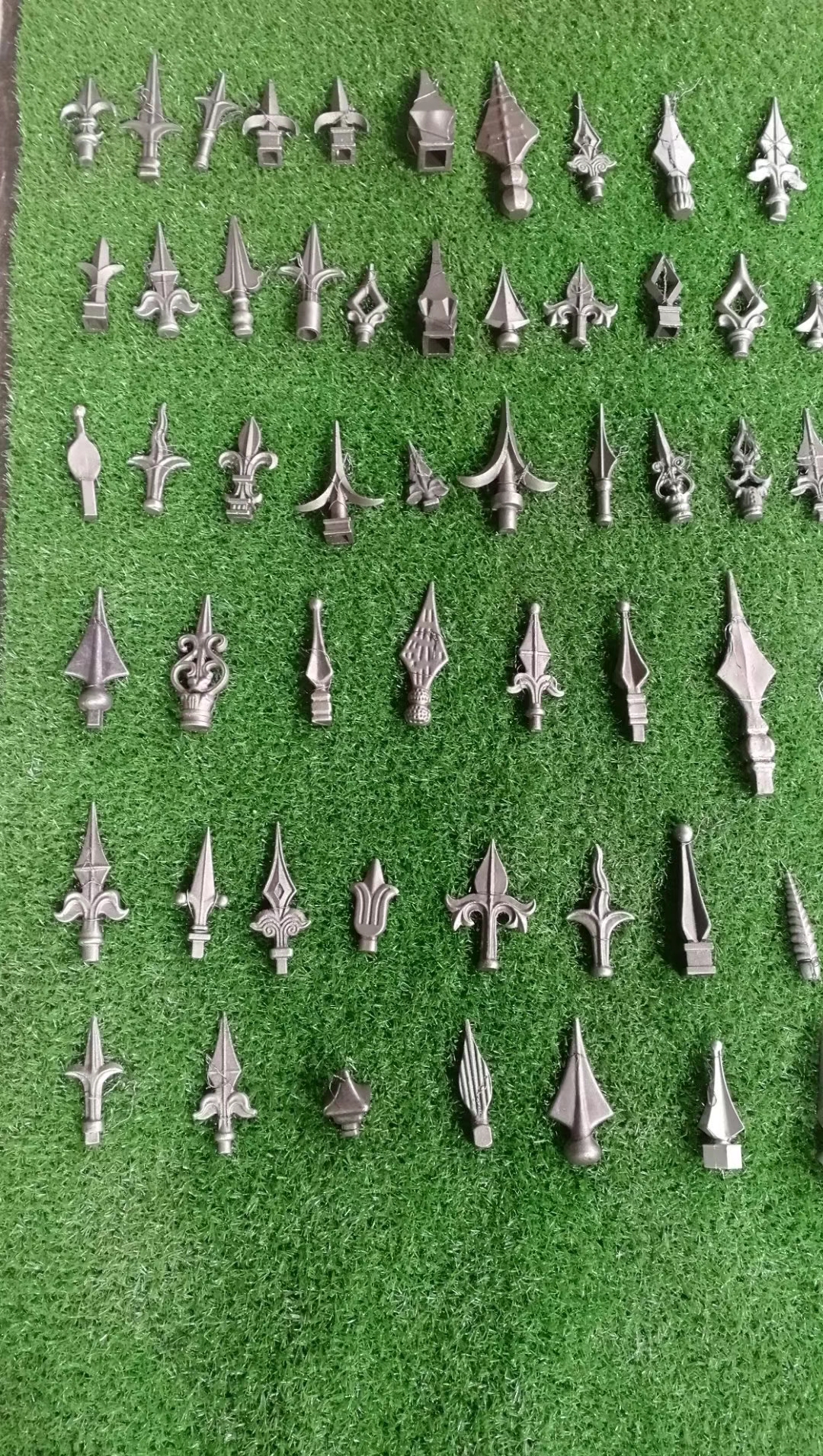 Decorative-cast-iron-spear-top-arrowheads for Wrought iron fence or Wrought iron gate