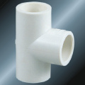 Din Pn10 Suministro de agua Upvc Tee Color blanco