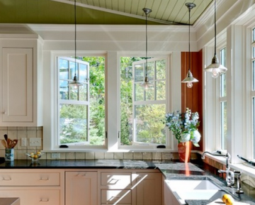 Factory direct sale aluminum clad wood casement windows