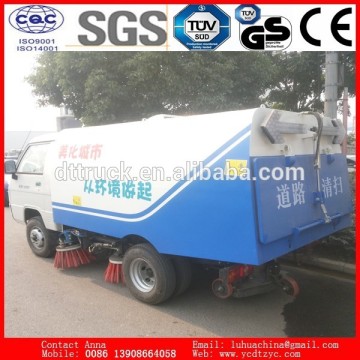 Mini 2CBM Street Sweeping Trucks For Sale