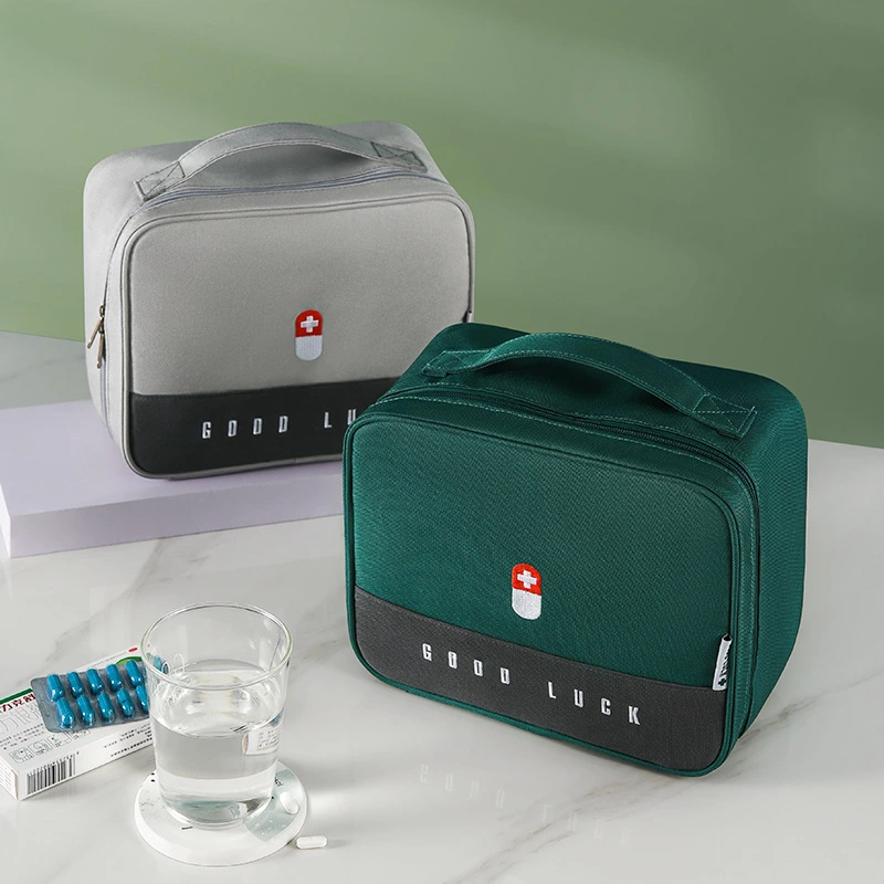 Outdoor Travel Portable Medicine Bag First Aid Kit Medical Kit for Family