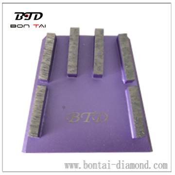 Diamond Wedge Blocks for Concrete Grinding