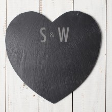 Natural Black Slate Cheese Cutting Board 30x30 cm