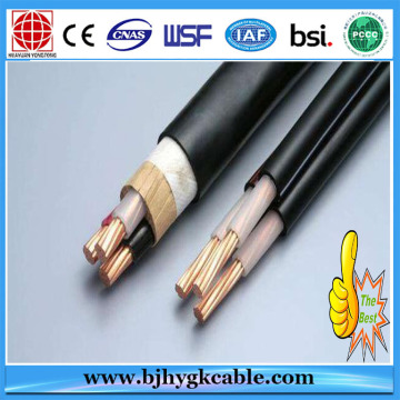 Cable de control flexible apantallado aislado XLPE de cobre