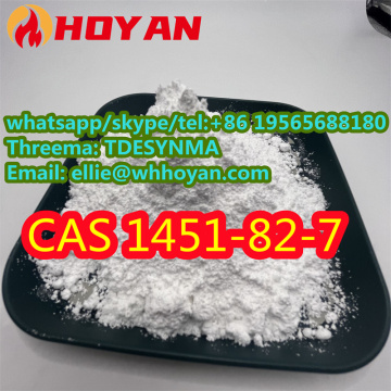 Raw powder Peptides cas 1451-82-7 2-Bromo-4-Methylpropiophenone +86 19565688180