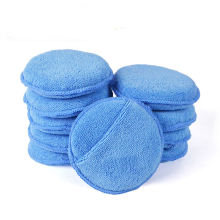 Waxing Detailing Sponge with Pocket - Car Polish Microfiber Applicator Waxing Pads