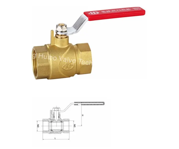 Long Handle Femal Thread Brass Ball Valve