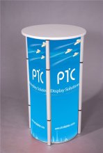 2 layer Round Twist Tower Display