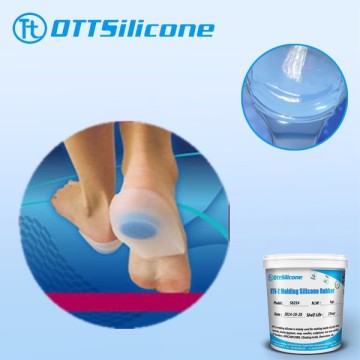 Translucent silicone rubber liquid RTV 2 for foot cushion pad
