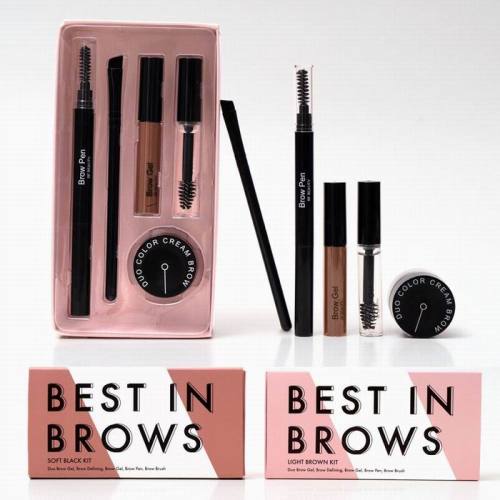 Wenkbrauw make-up set cosmetica set op maat gemaakte make-up set