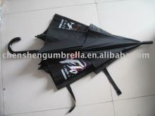 wind-resistant straight vented umbrella