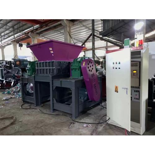 Bilah Industri Plastik Crate Double Shaft Shredder