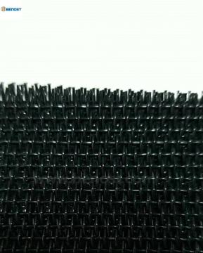 Nonwoven mesh belt