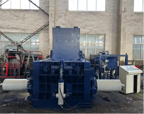 Ferrous And Non-ferrous Three Compression Metal Baler