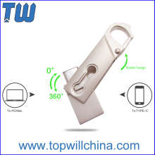 Metal Buckle Usb 3.1 Type-C Flash Drive