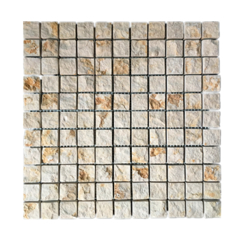 Classical Golden Marble Stone Mosaic Tiles