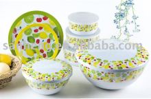 Melamine dinnerware set