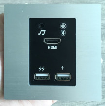 All in one power and Media hub with Bluetooth for hotel