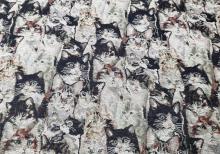 Polyester Cotton Yarn-Dyed Small Mat Woven Textile Fabric