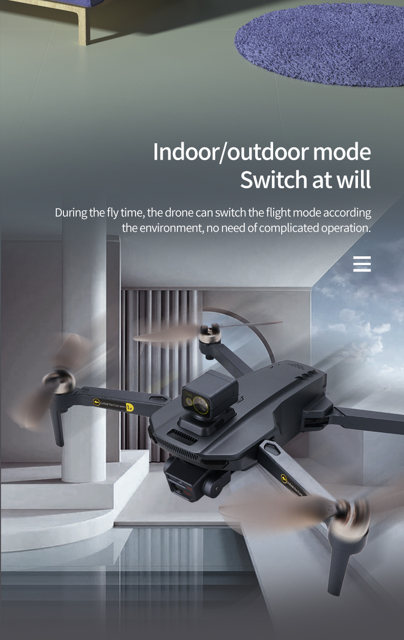 2022 New In Sale JJRC X23 drone One hundred percent original 360 obstacle avoidance Fast delivery