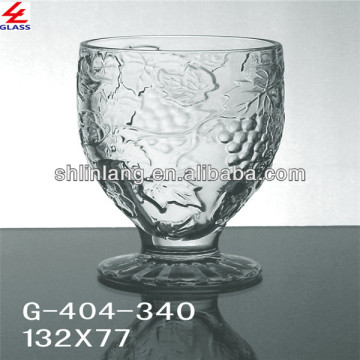 glass ice cream cup,glass cup,glassware