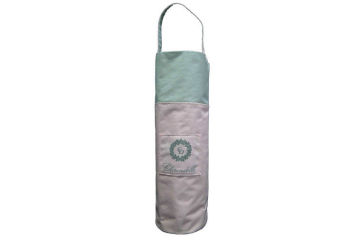 Promotional Small Wine Bottle Pouch Totes , Cute Reusable Shopping Bags