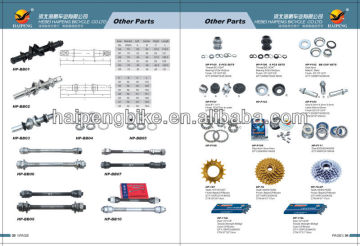 all size bicycle parts and accessories factory china spare part for bike