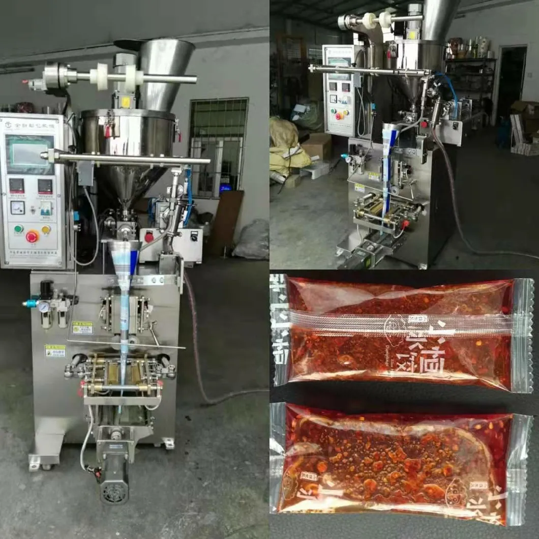 King Pack Automatic Daily Chemicals Water Beverage Liquid Cream Tomato Paste Sachet Food Packing Machine