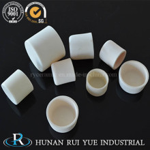 99.5 alúmina de alta pureza % avanzado crisol refractario cilíndrico de cerámica