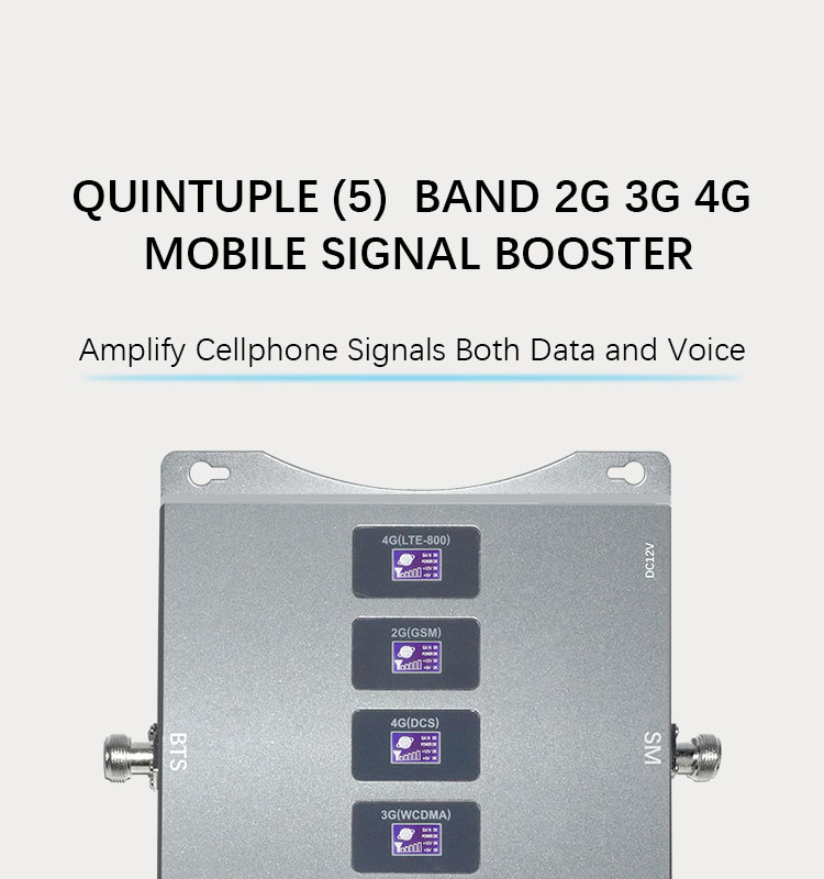 Micro Power Signal Booster Triband Pico Mobile Gsm Bandselected Rdx 4g Band20 Lte Auto Optical Repeater Digital External 2600mhz