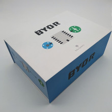 Custom Cardboard Book Shape Box With Foam Insert