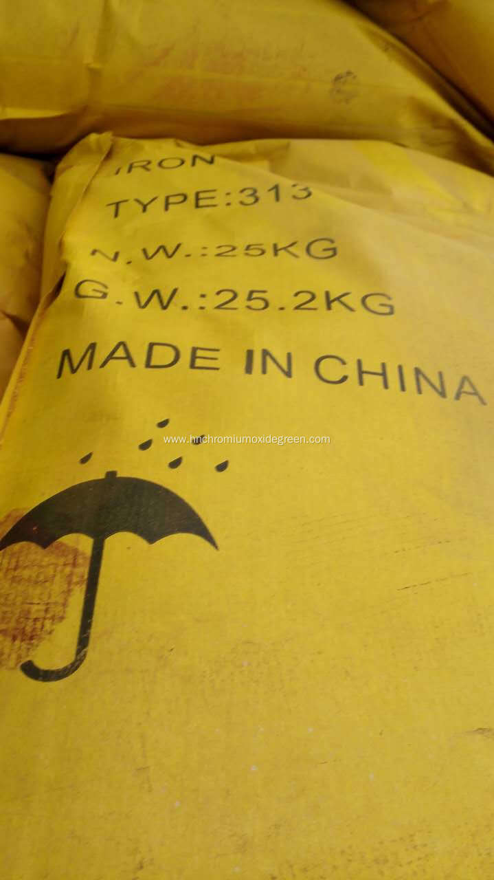 Yellow Pigment Iron Oxide 920 for concrete brick