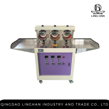 Three-head Cap Peak Bending and Shaping Machine