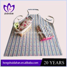 Printing kitchen set apron and oven mit/glove