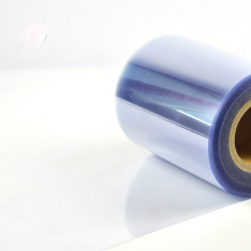 Rolo de filme de PVC rígido transparente para bandeja de cimento
