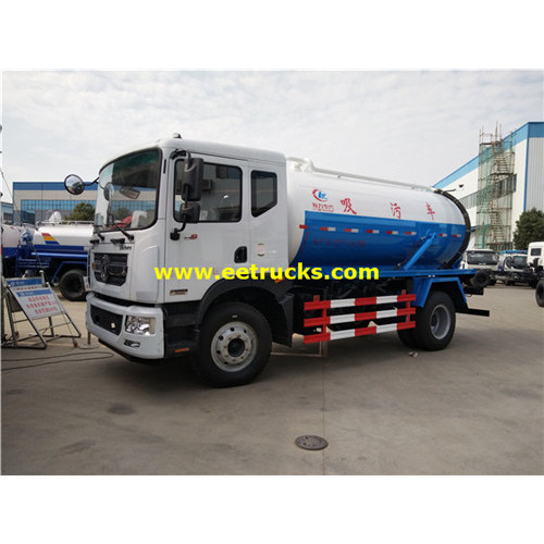 Dongfeng 9000L camions citerne d&#39;aspiration de fumier