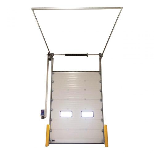 Industri aluminium sectional rolling up door