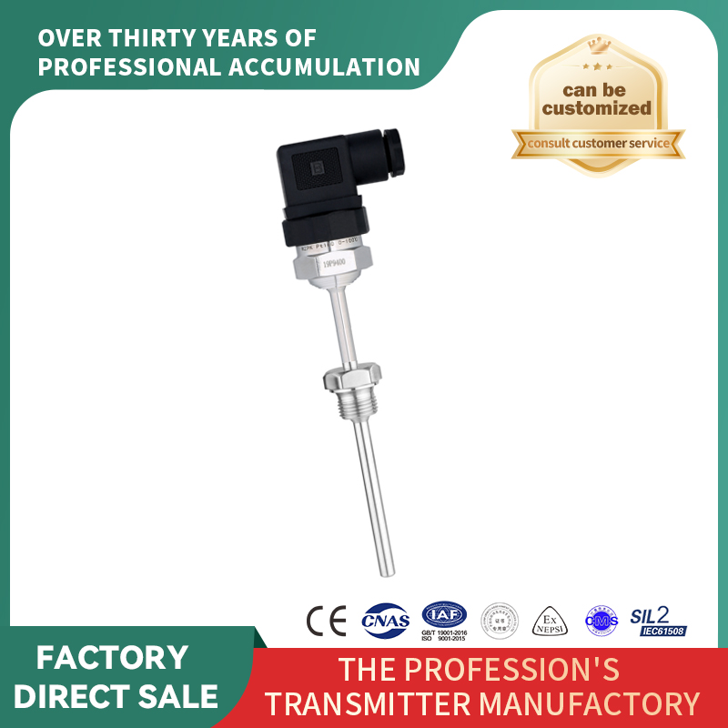 Senzor de temperatură dreptunghiular pentru uz petrochimic